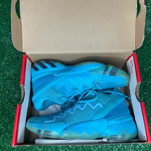 Size 1y- adidas Crayola x D.O.N. Issue #2 GCA Crayon Pack - Signal Cyan